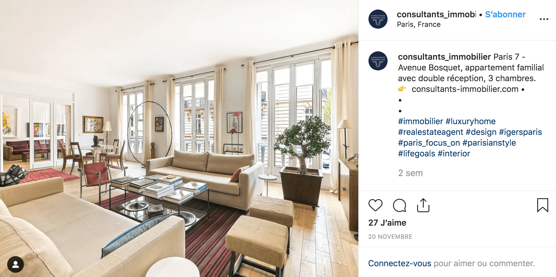 Immobilier instagram levier inbound marketing