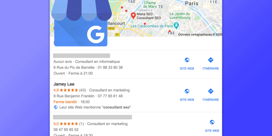 Référencement Google My Business