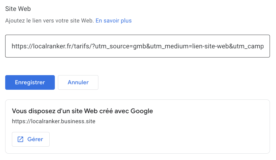 Comment créer un site Google business